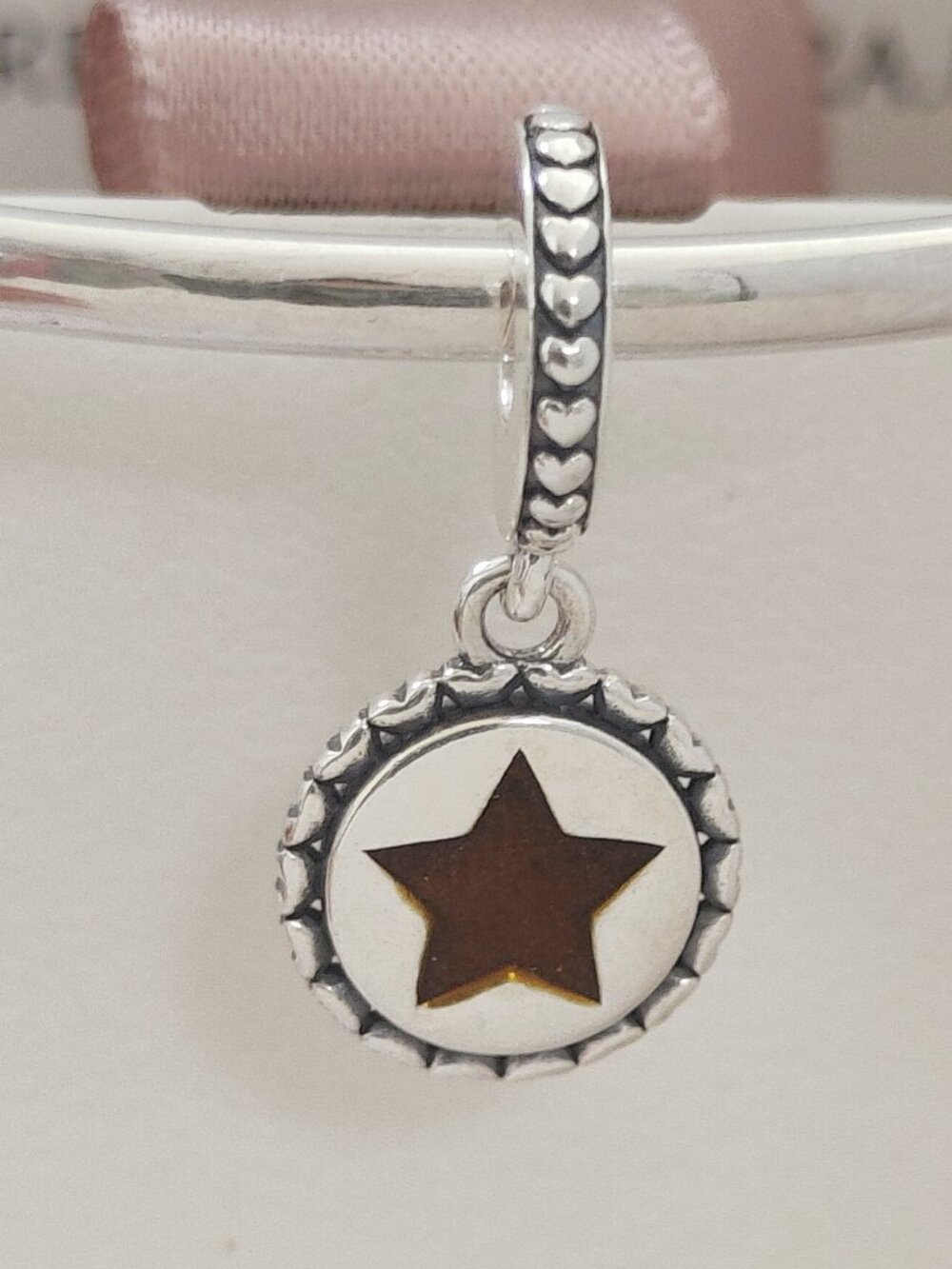 Pandora Hollywood Exclusive Dangle Charm S925 Sliver Bracelete Pendant with box
